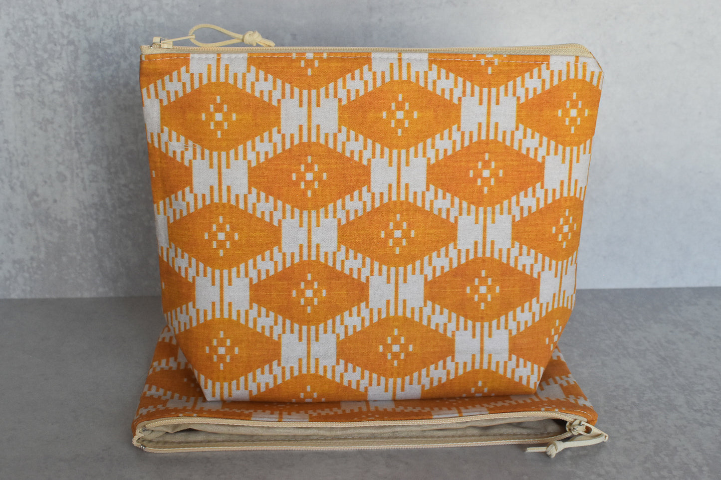 Stella Ikat Zipper Pouch