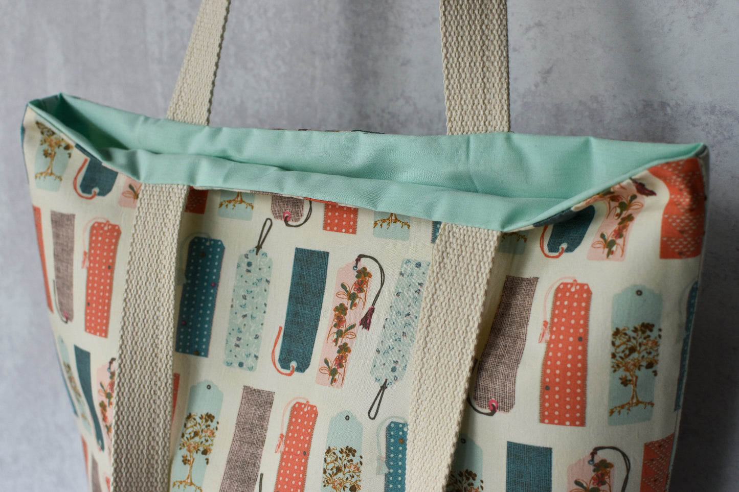 Bookmarks Tote Bag