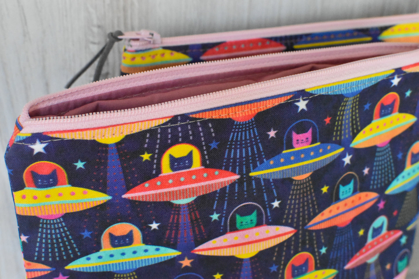 Intergalactic Cats Zipper Pouch