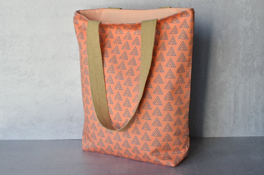 Peachy Pattern Tote Bag