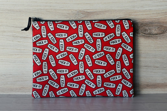 Fuck It Zipper Pouch