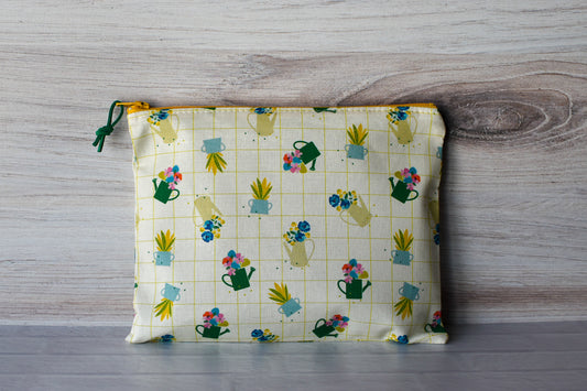 Pretty Plants Zipper Pouch