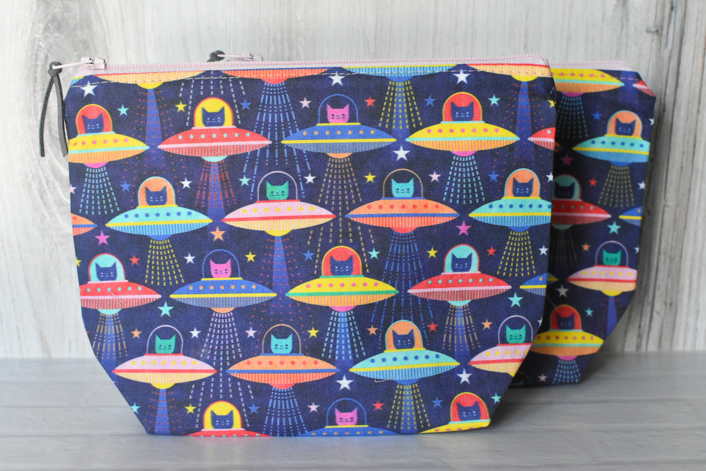 Intergalactic Cats Zipper Pouch