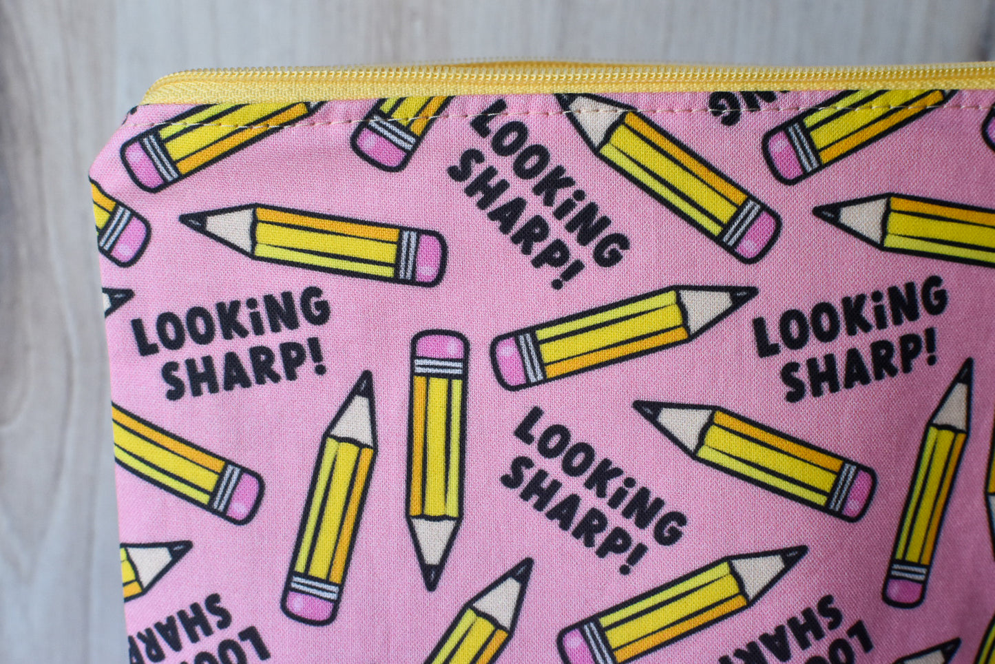 Looking Sharp Zipper Pouch