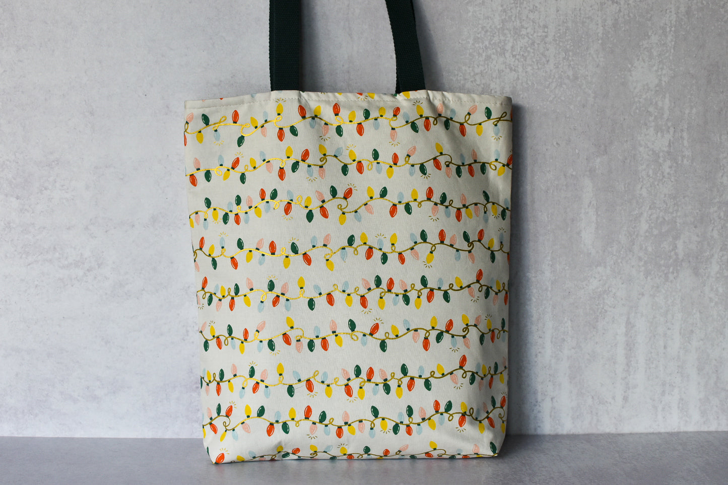 Christmas Lights Tote Bag