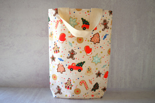 Cozy Christmas mini tote bag