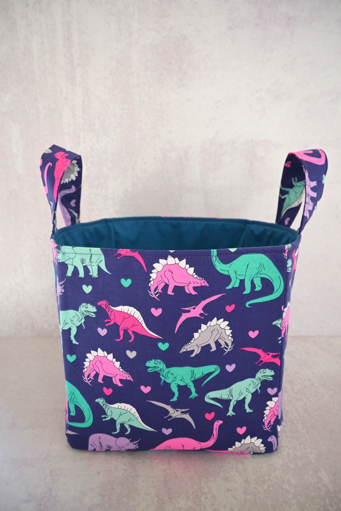 Dinosaurs Fabric Basket